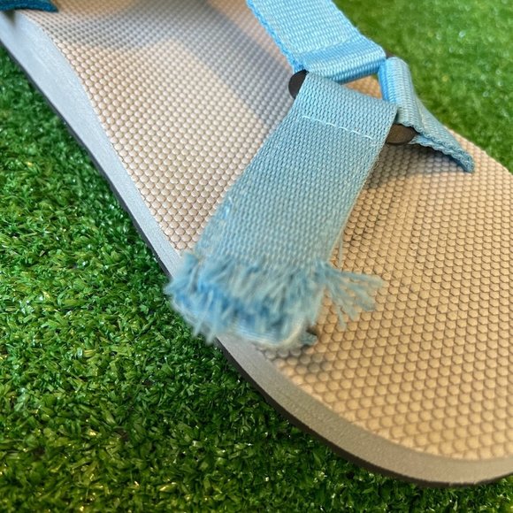 Zara Kids' Hook & Loop Straps Summer Comfort Blue Technical Sandals Shoes Size 6 - Picture 10 of 11